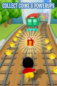 Shin Subway Adventure: Endless Run Race Game Screen Shot 1