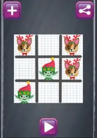 Weihnachten Tic Tac Toe Screen Shot 0