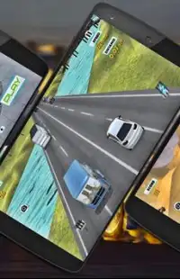 Car & Truck Racer Traffic Drifter Roads Screen Shot 1
