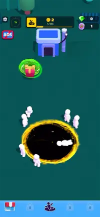 Crowd eater: Black hole game Screen Shot 6