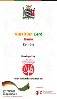 Nutrition Card Game Zambia Screen Shot 0