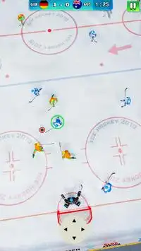 Hockey sur glace 2019 - Défis de la ligue d'hiver Screen Shot 1