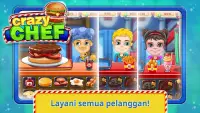 Permainan burger restoran cepat saji Screen Shot 1