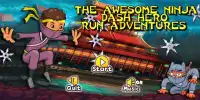 The Awesome Dash Ninja - Petualangan Run Hero Screen Shot 0