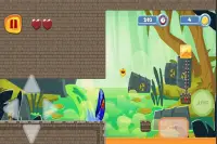 super jungle hedgehog run - adventure game Screen Shot 1