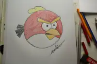 How to draw Birds Angry Screen Shot 0