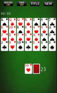 Golf Solitaire [card game] Screen Shot 2