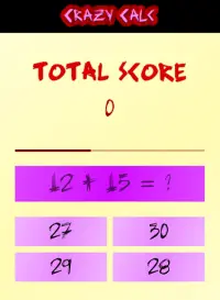 Crazy Calc Screen Shot 5