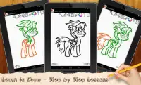 Learn To Draw Little Ponies Screen Shot 7