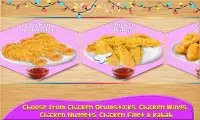 Deep Fry Chicken Cooking Game Screen Shot 1