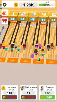 Idle Bowling Screen Shot 2