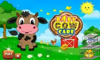 Baby корова уход-Уход за животными игры Screen Shot 0