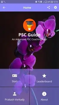 PSC Guide Screen Shot 1