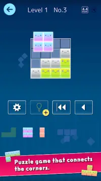 Corner Blocks : Brain Puzzle Screen Shot 1