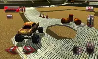 estacionamento freestyle monster truck - Screen Shot 1