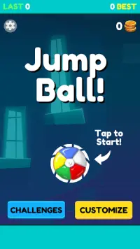 Mga Larong Jump Ball: Sweet Fun Screen Shot 0