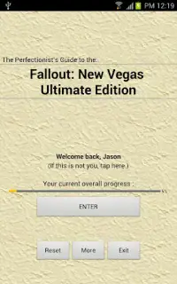 Guide for Fallout New Vegas Screen Shot 0