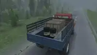 Truck Cargo Simulation - With Real Rainy Weather Screen Shot 3