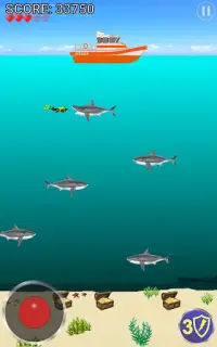 Diver Down  -  Scuba Diving Treasure Arcade Game Screen Shot 9