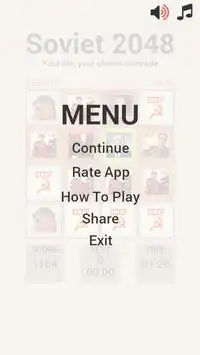 Soviet 2048 Screen Shot 1