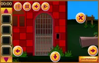 Red Wall House Escape Spiel Screen Shot 1