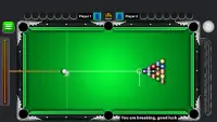Kolam Snooker Mini 8 Bola: Permainan Biliar Pro Screen Shot 1