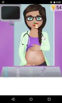 गर्भावस्था डॉक्टर का खेल Screen Shot 5