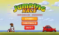 Jumping Race - Retro Game Car Racing Screen Shot 8