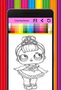 coloring book for dolls surprise  HD Screen Shot 1