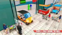 ショッピングモールタクシー運転2018：ファミリーカーゲーム Screen Shot 8