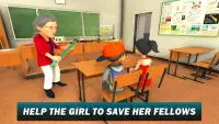 Creepy Teacher Horror School: Survival Game 2020 Screen Shot 0