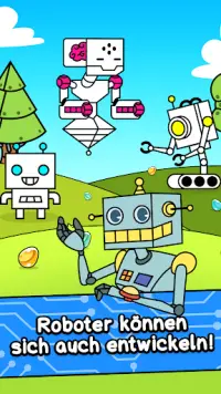 Robot Evolution - Clicker Game Screen Shot 0