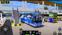 pesado montanha ônibus simulador jogos Screen Shot 2