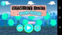 Kids Memory Game Screen Shot 1