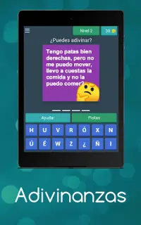 🧠Adivinanzas cortas - Juego Gratuito para Genios Screen Shot 8