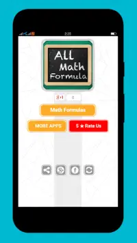 All Math Formulas Screen Shot 0
