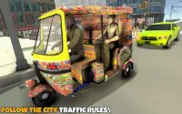 Modern Tuk Tuk Rickshaw Driving Simulator Screen Shot 0