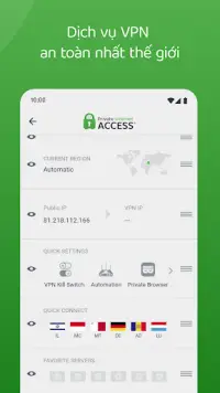 Private Internet Access VPN Screen Shot 2