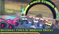 3D Grand Monster Truck : Impossible Derby Stunt Screen Shot 0