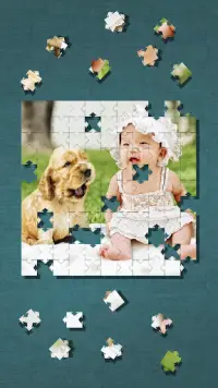 かわいい赤ちゃんのパズル-シンプルなジグソーパズ Screen Shot 6