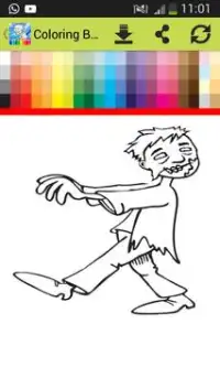 Coloring Book For Plants vs Zombie Screen Shot 0