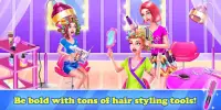 Stylista włosów Salon 2: Dressup dziewcząt makijaż Screen Shot 0