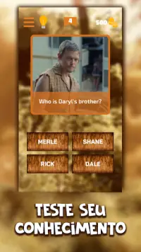 Quiz para Walking Dead - Fan Trivia Game Screen Shot 3