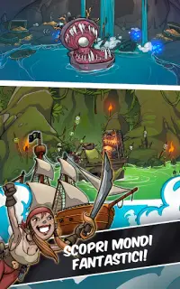 Idle Tap Pirates - Titani dell'oceano Screen Shot 6