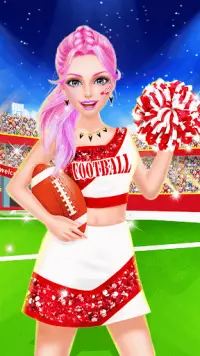 Super Cheerleader Beauty Salon Screen Shot 4