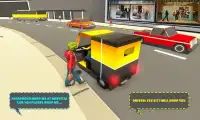 Tuk Tuk Rikshaw Virtual City Simulator Game Screen Shot 8