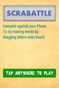 Scrabattle Word Game Screen Shot 4