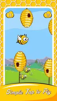 Flappy Flutter Bee Screen Shot 10
