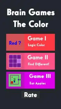 Guess The Colour - Brain Games Screen Shot 0
