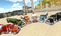 Нефтяная танкерная транспортная игра 2018 Screen Shot 4